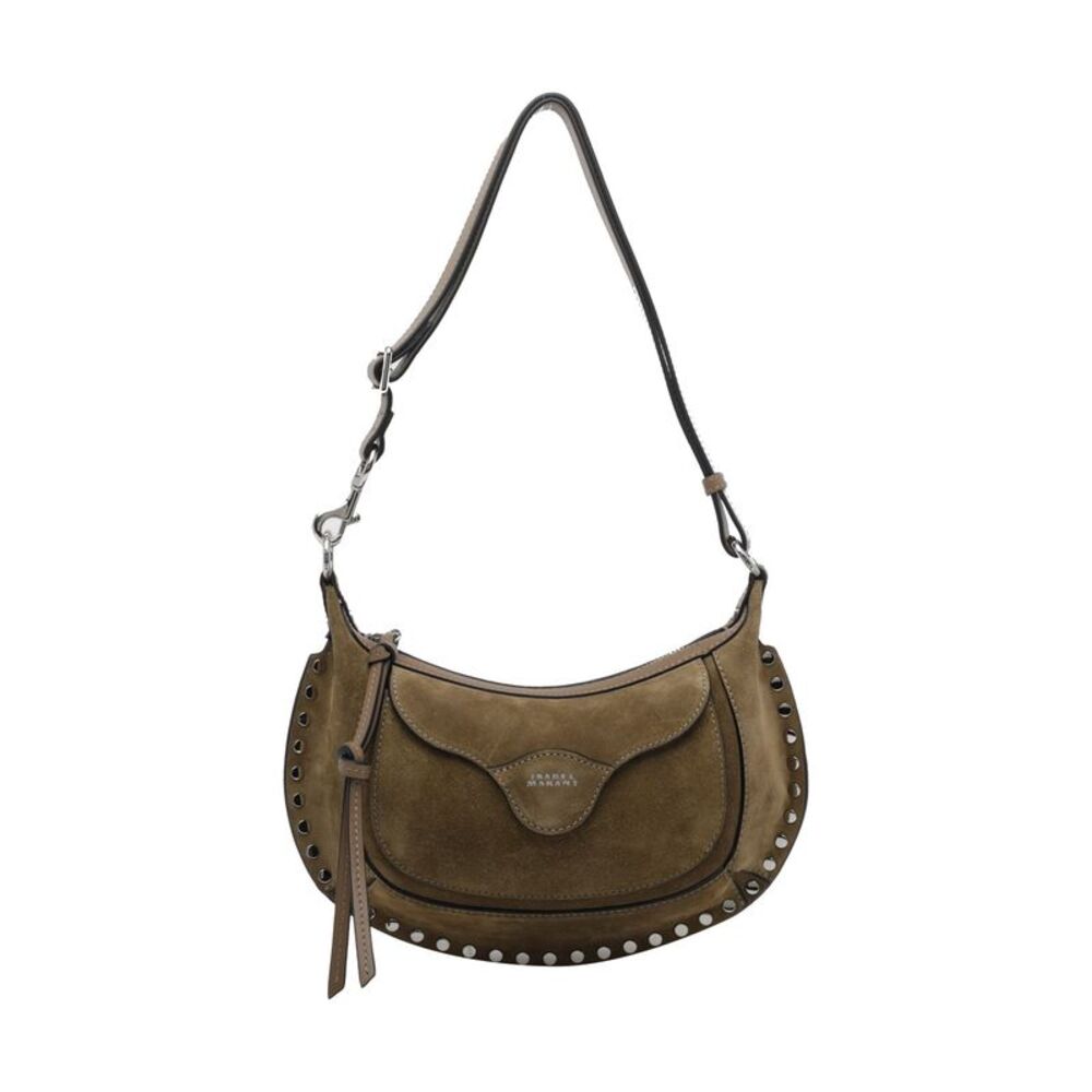 Isabel Marant Women Oskan Moon Suede Shoulder Bag
